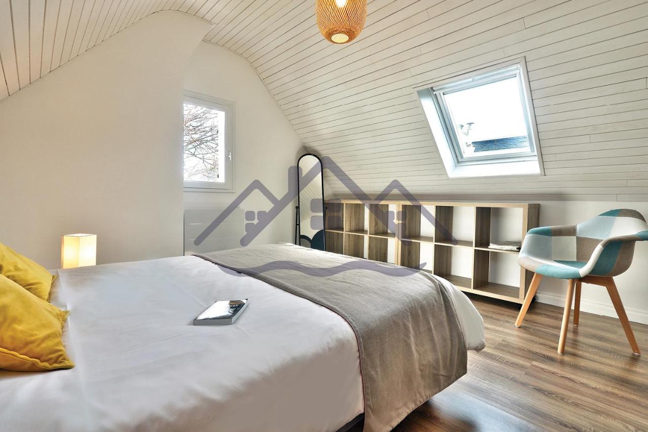 Localise - M33B - Kerbraz, Maison En Duplex Avec Jardin Clos Au Guilvinec - Tout A Pied, Plages, Port, Centre, Commerces, Marche - Wif Inclus - Linge De Lit Inclus Villa Exteriör bild