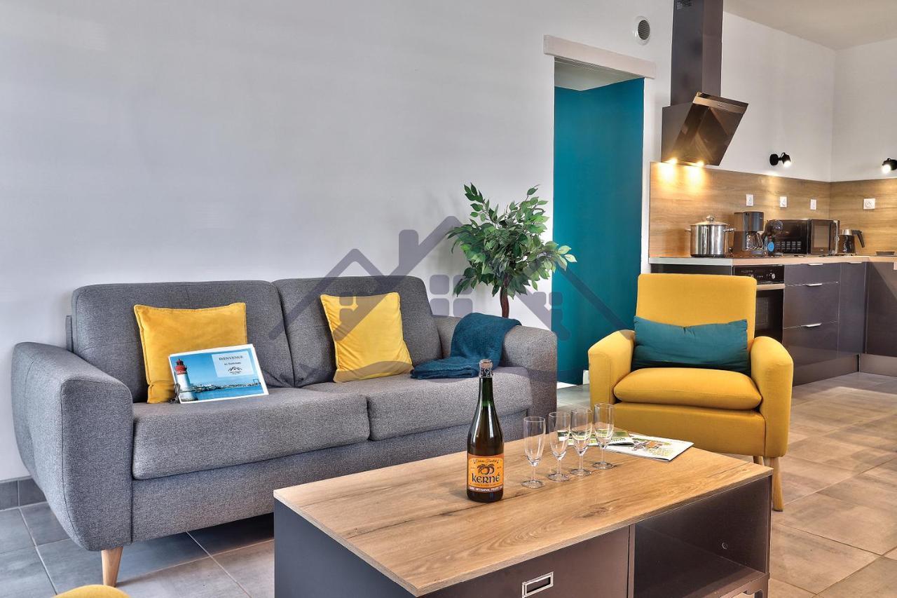 Localise - M33B - Kerbraz, Maison En Duplex Avec Jardin Clos Au Guilvinec - Tout A Pied, Plages, Port, Centre, Commerces, Marche - Wif Inclus - Linge De Lit Inclus Villa Exteriör bild