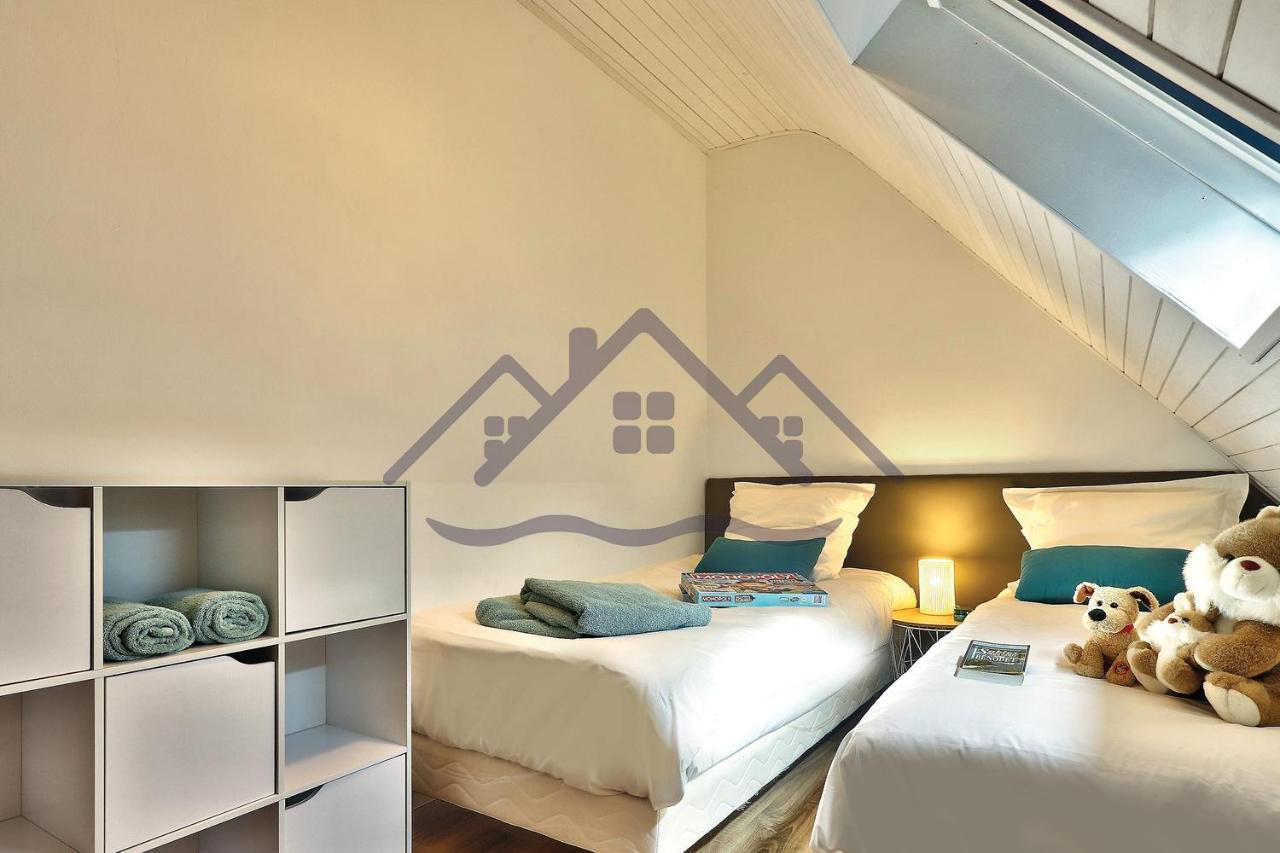 Localise - M33B - Kerbraz, Maison En Duplex Avec Jardin Clos Au Guilvinec - Tout A Pied, Plages, Port, Centre, Commerces, Marche - Wif Inclus - Linge De Lit Inclus Villa Exteriör bild