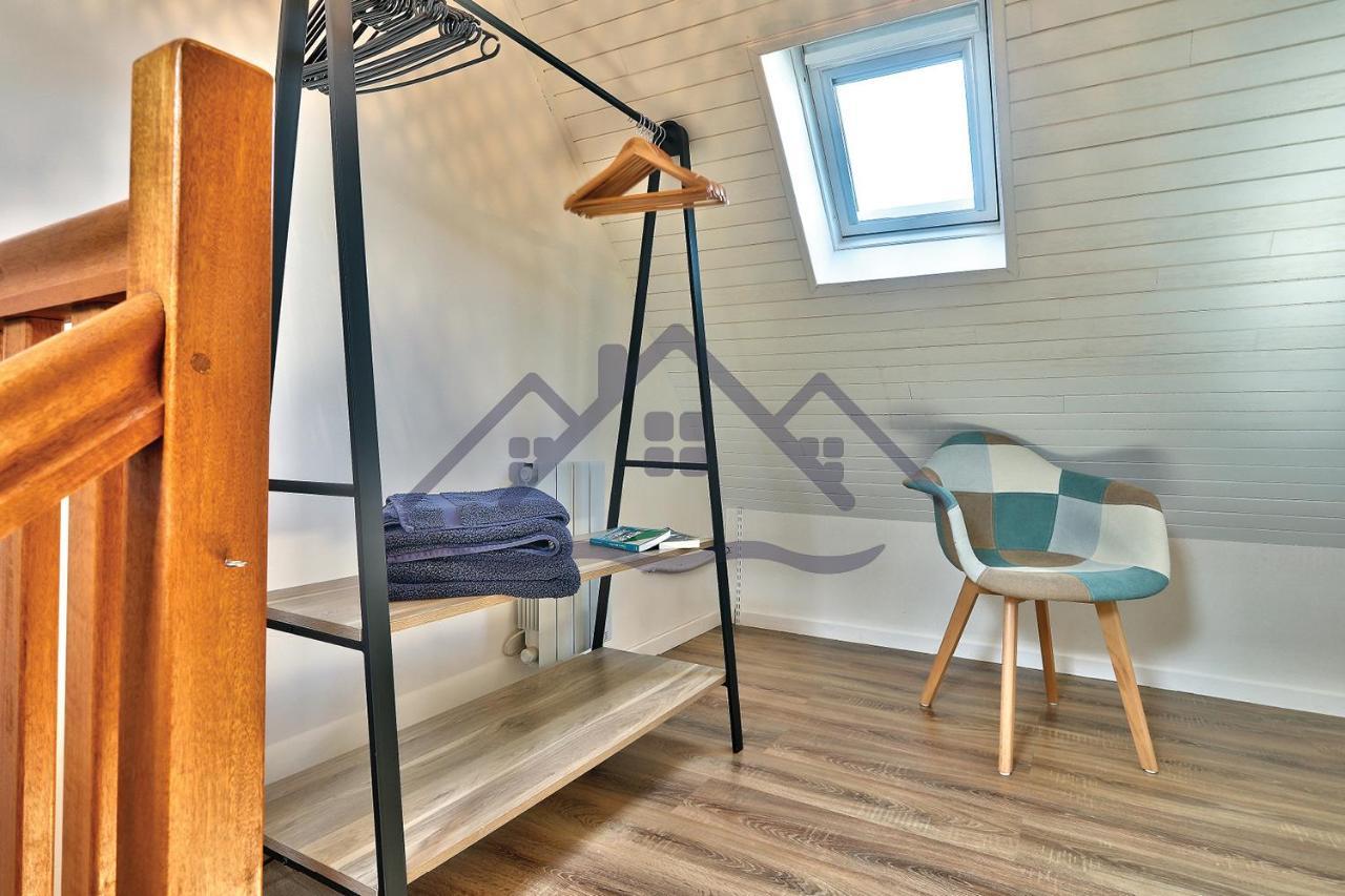 Localise - M33B - Kerbraz, Maison En Duplex Avec Jardin Clos Au Guilvinec - Tout A Pied, Plages, Port, Centre, Commerces, Marche - Wif Inclus - Linge De Lit Inclus Villa Exteriör bild