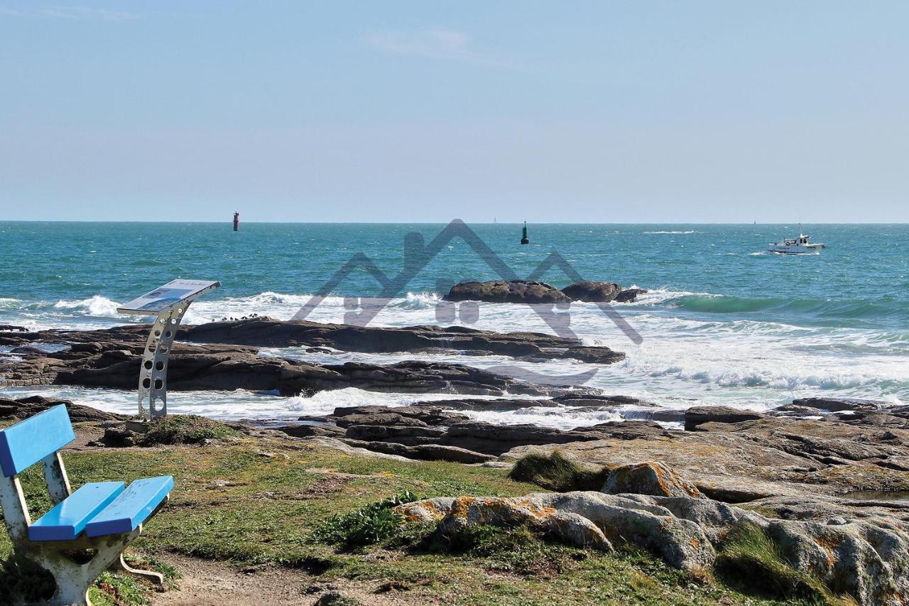 Localise - M33B - Kerbraz, Maison En Duplex Avec Jardin Clos Au Guilvinec - Tout A Pied, Plages, Port, Centre, Commerces, Marche - Wif Inclus - Linge De Lit Inclus Villa Exteriör bild